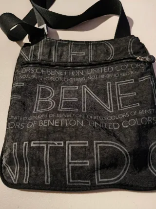 Bolso United Colors of Benetton Negro Gris
