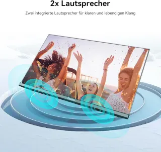 Monitor Táctil Portátil 23,8