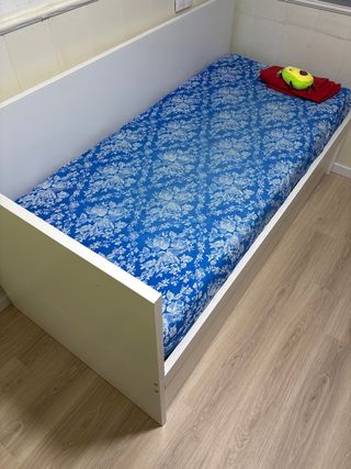 Diván cama nido 90x200cm + 2 colchones