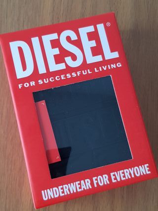 Pack 3 Calzoncillos Diesel Negro Talla XS