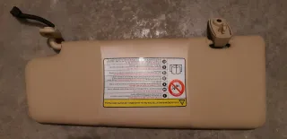 Visera parasol Lancia Delta III Dcha.