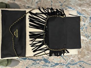 Bolso Zadig & Voltaire negro flecos