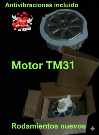 MOTOR RODAMIENTOS NUEVOS TM31 ORIGINAL THERMOMIX