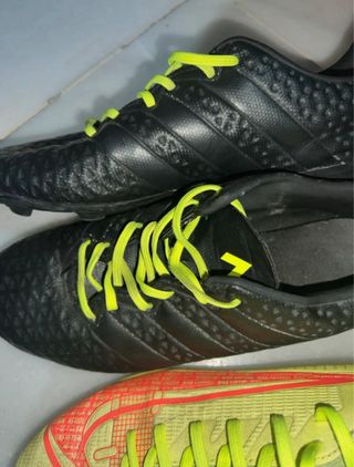 Zapatillas deportivas niños negro/amarillo