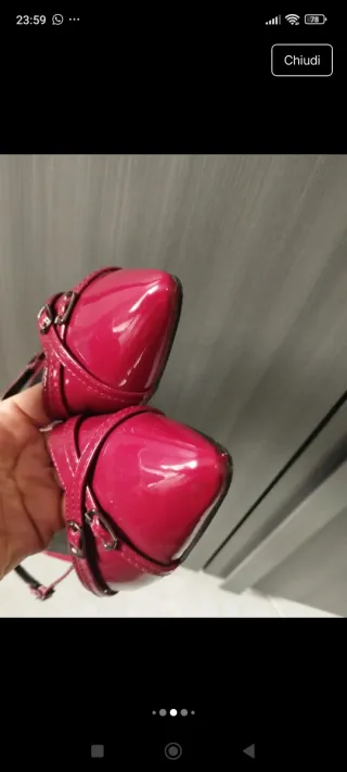 Ballerine Poto Pati rosse borgogna Tg 41 regolare