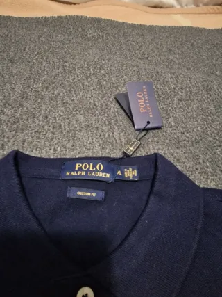 Polo Ralph Lauren Manga Larga Azul Marino