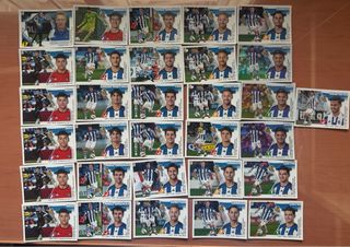 31 cromos Real Sociedad LIGA ESTE 15-16