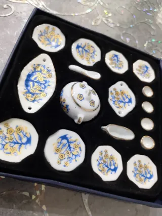 Servizio da tavola vintage porcellana
