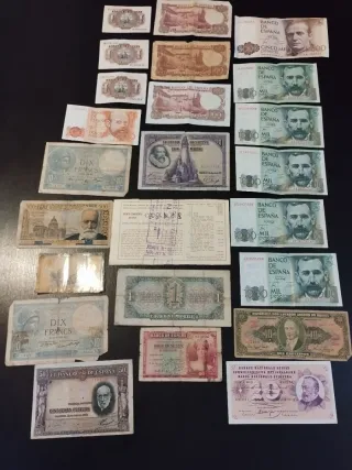 BILLETES ANTIGUOS