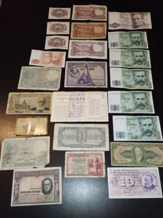 BILLETES ANTIGUOS