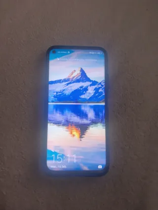 Huawei P40 lite Negro/Azul