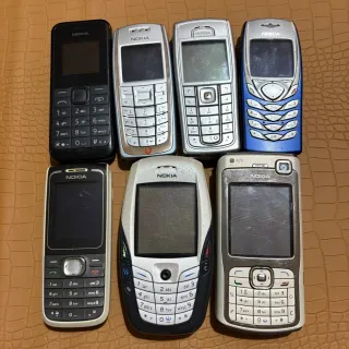 Lote 11 móviles Nokia antiguos