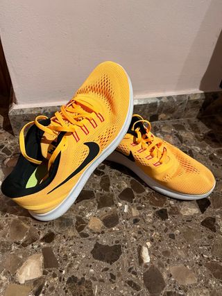 Zapatillas Nike Free Rn Naranjas