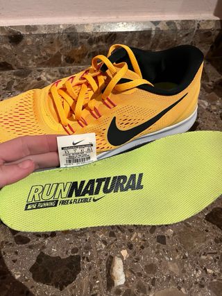 Zapatillas Nike Free Rn Naranjas