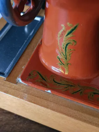 Antigua máquina de coser juguete USSR