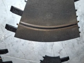 Lote 5 curvas interior Ninco y recta pequeña