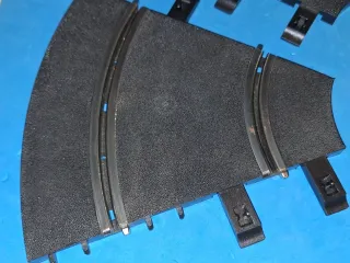 Lote 5 curvas interior Ninco y recta pequeña