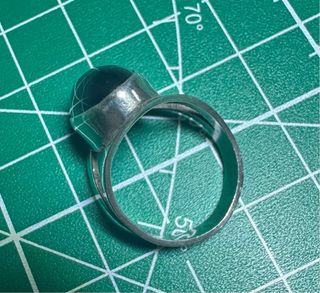 Anillo Plata Amatista natural