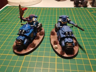 Warhammer 40k Marines Espaciales Motos