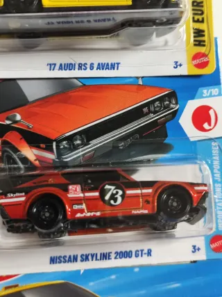 Lote 4 Hot Wheels: Nissan, Toyota, F1, Honda