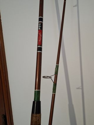 Cana pesca anos 70, marca D.A.M., 2.10m, W.Germany