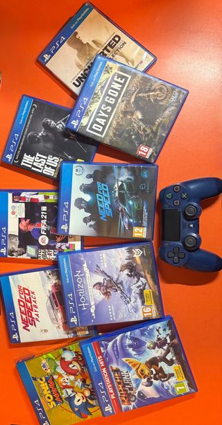 Pack PS4: Mando + Juegos