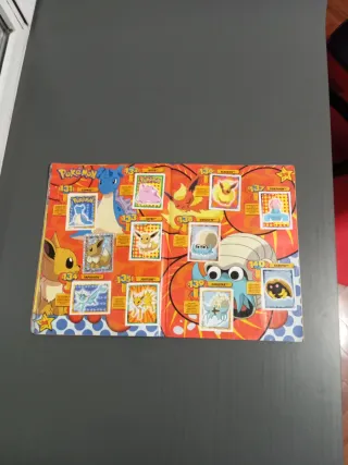 Álbum Pokémon 1ª Gen Completo