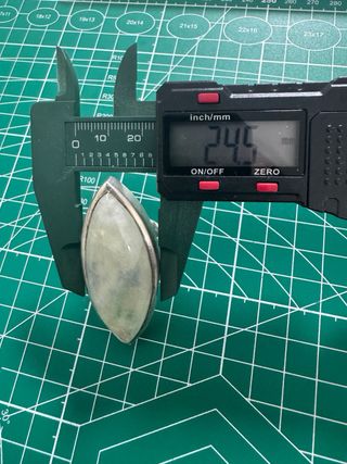 Anillo Plata Piedra Luna Marquise