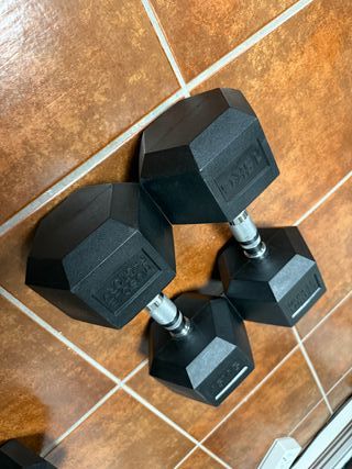 Pareja Mancuernas Hexagonales 2x15kg