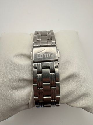 Reloj Lotus Mujer Negro y Plateado