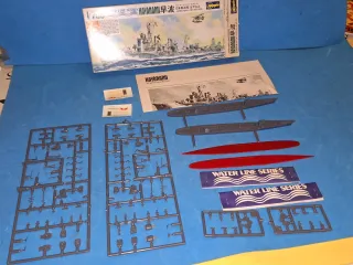 Maquetas 1:700 barcos originales  años 80-90