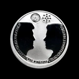 PLATA HOLANDA 10€ 2002 PROOF