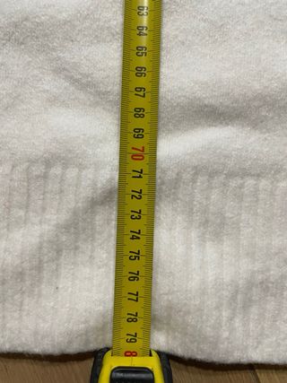 Jersey Zara Blanco Talla XS