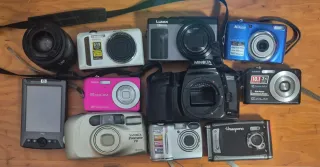 Lote de Cámaras Digitales y Electrónica
