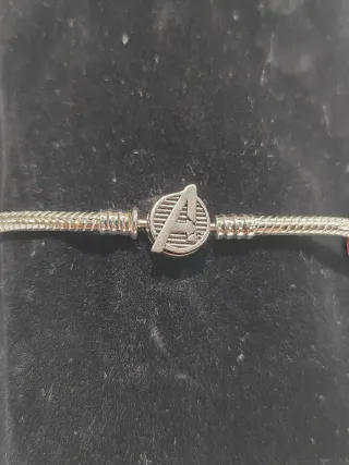 Charm Iron Man Bracciale set completo silver 925