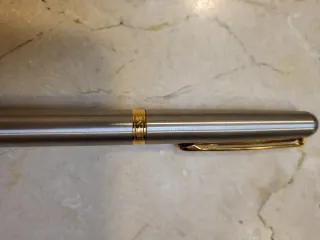 Bolígrafo INOXCHROM Oro y Plata