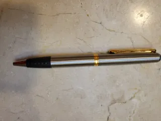 Bolígrafo INOXCHROM Oro y Plata