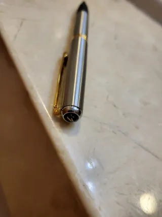 Bolígrafo INOXCHROM Oro y Plata