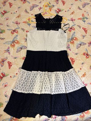 Vestido Guess Negro y Blanco