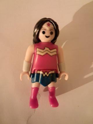 Lote de Playmobil DC brindes ovos Kinder Surpresa