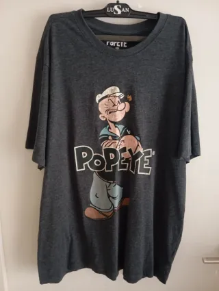 Camiseta Popeye gris talla S