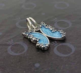 Doble Charm Colgante Mariposa Divisible.
