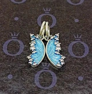Doble Charm Colgante Mariposa Divisible.