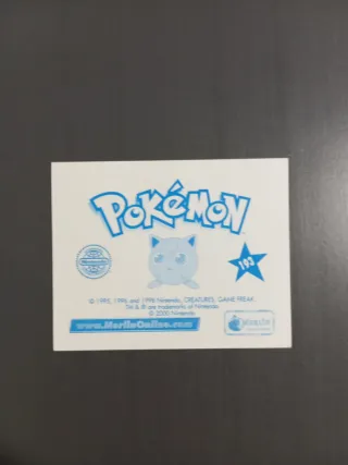 Cromos repetidos Álbum Pokémon Serie 2