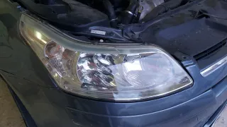 Pulido de faros lacados