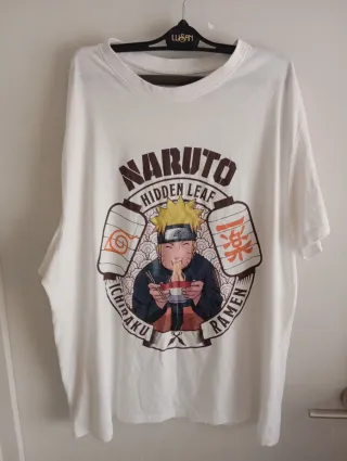 Camiseta Naruto Ichiraku Ramen Blanca