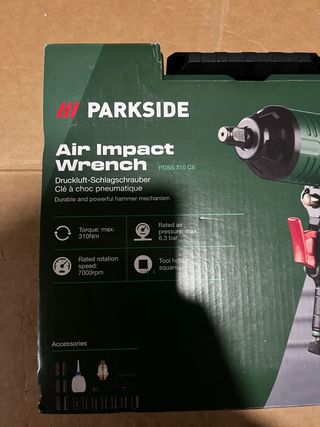 Parkside pistola impacto neumatica PDSS 310 C6