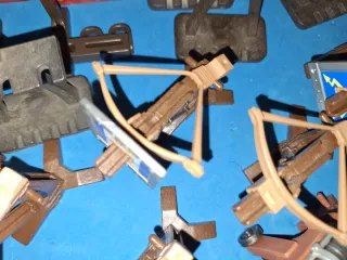 Lote Playmobil Medieval Cañones y Accesorios