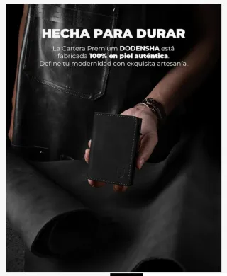 Cartera Oso Dodensha Negra