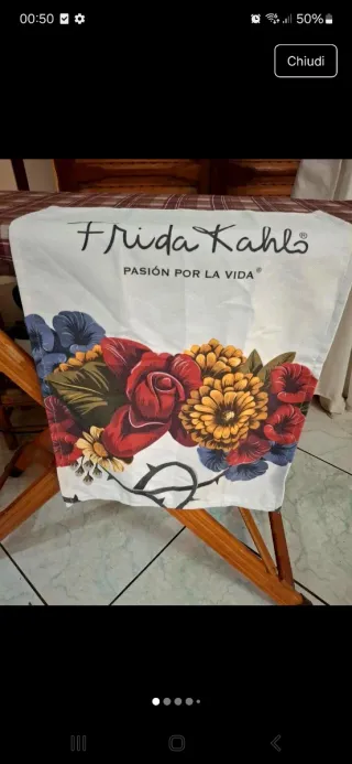 Tovaglietta Frida Kahlo - Passión por la Vida